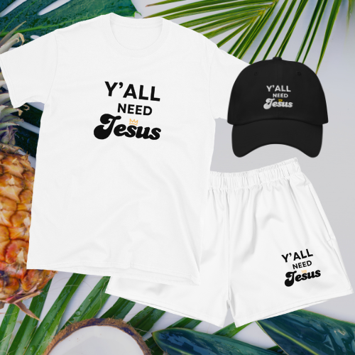 Y'all Need Jesus Christian Clothing Set