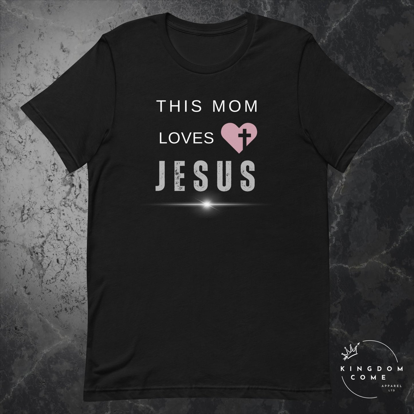 This Mom Loves Jesus - T-Shirt